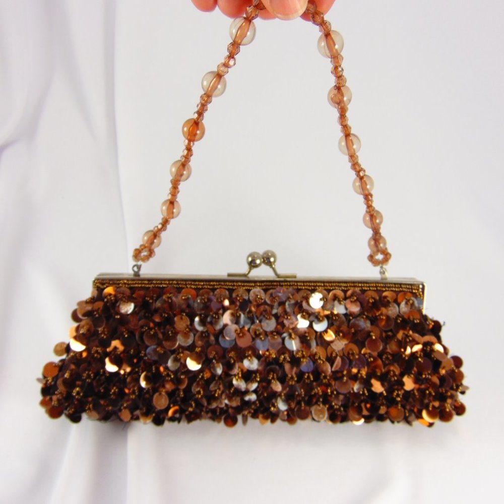 Chateau Sequinned Evening Bag